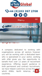 Mobile Screenshot of etek-global.com